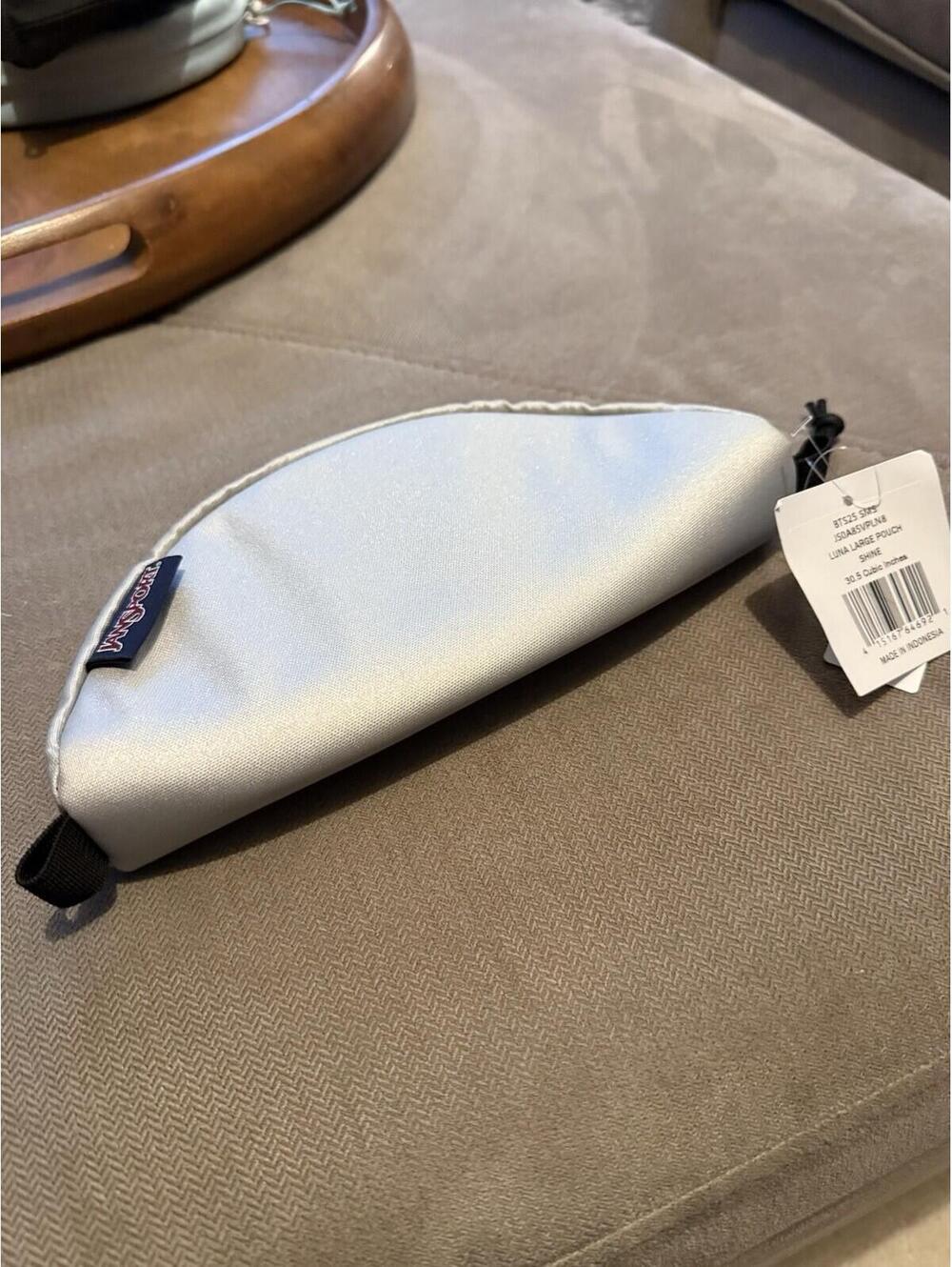 Jansport Luna Large Pouch - Silver Shine
